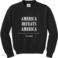 America Defeats America Kids Sweatshirt thumb 0