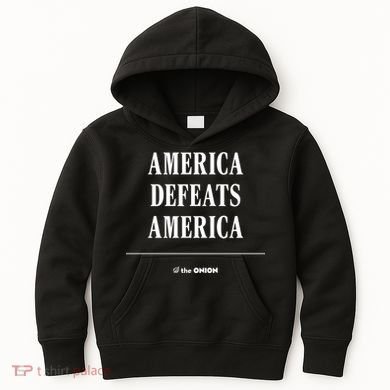 America Defeats America Kids Hoodie