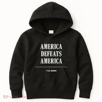 America Defeats America Kids Hoodie thumb 0