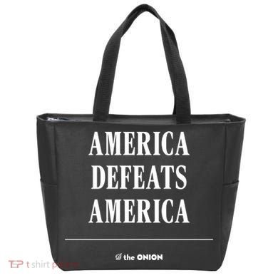 America Defeats America Tote Bag