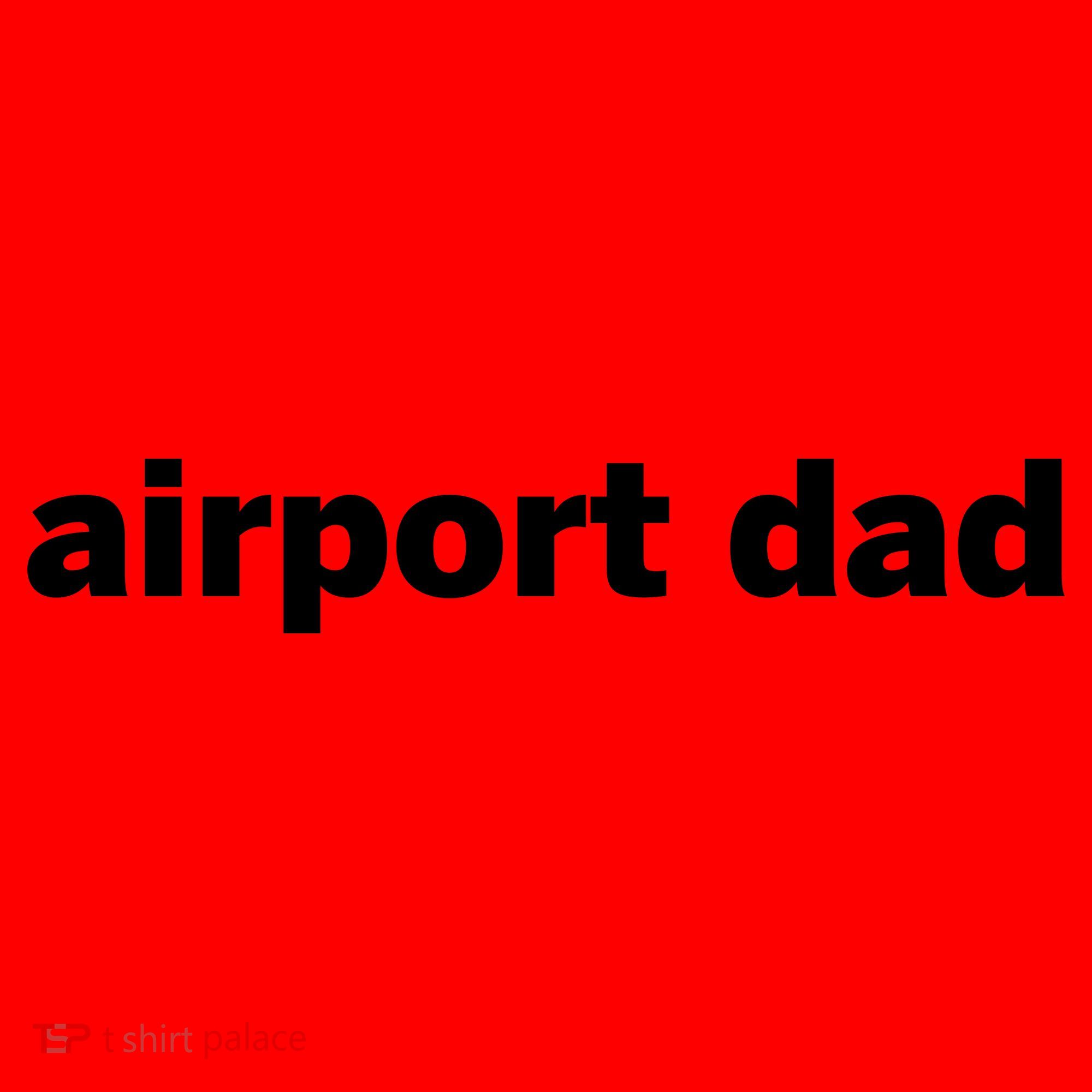 Airport Dad Santa Hat