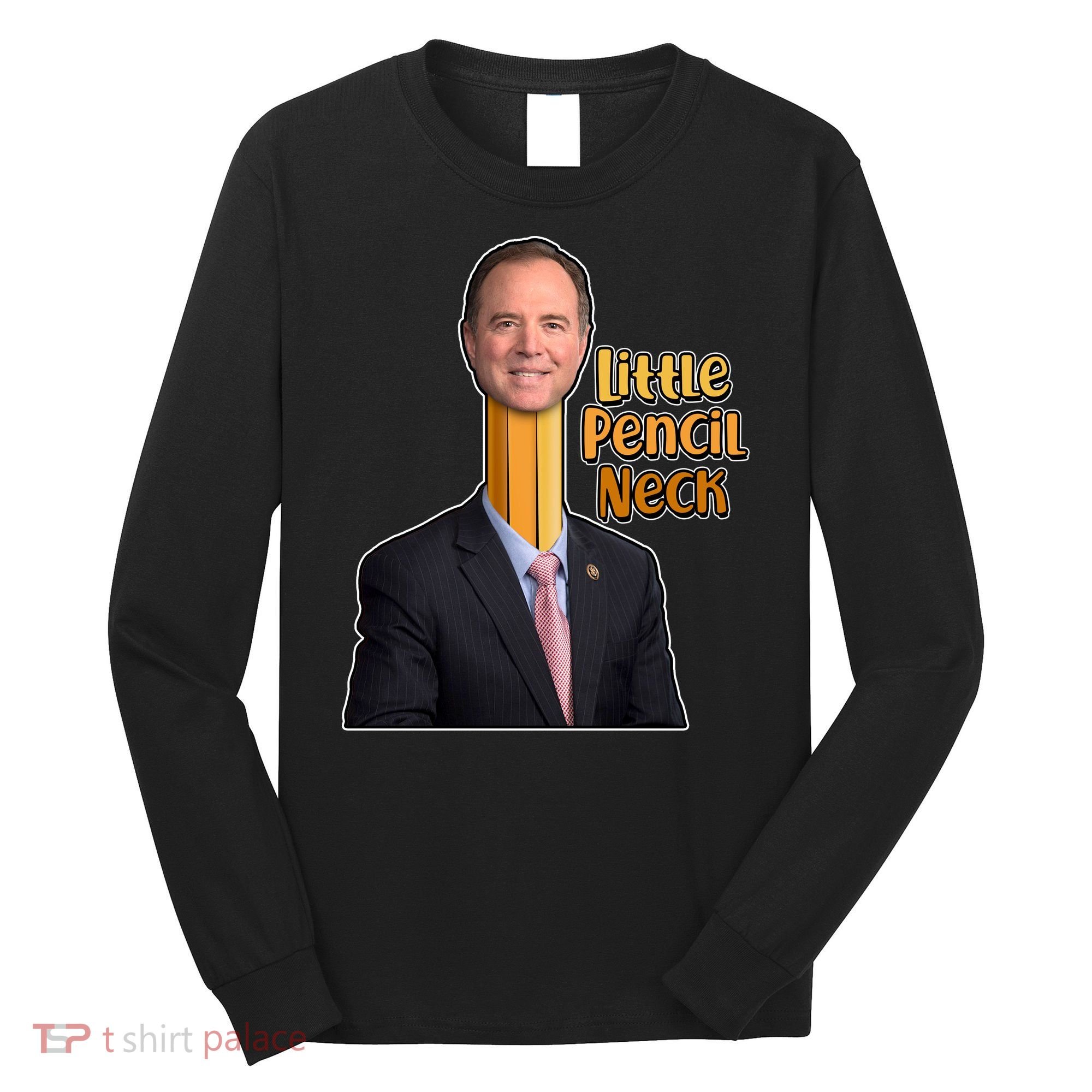 Adam Schiff Little Pencil Neck Long Sleeve Shirt