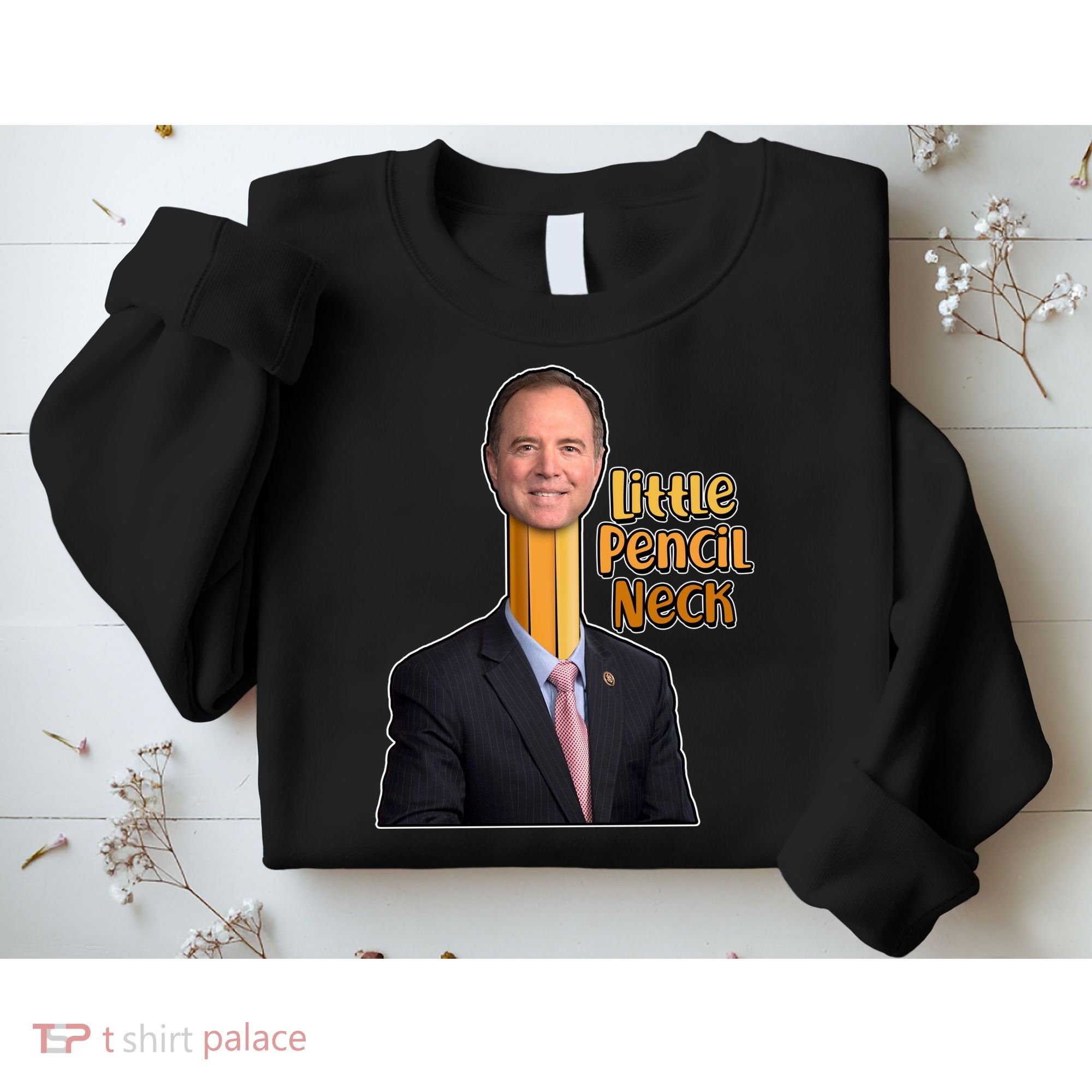 Adam Schiff Little Pencil Neck Sweatshirt