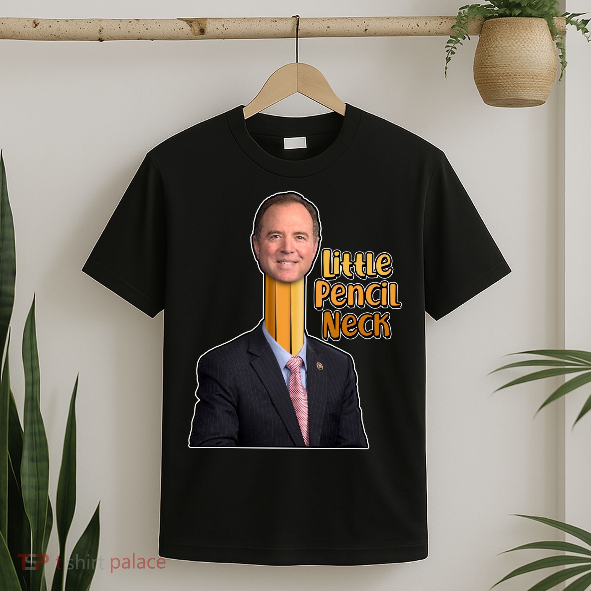 Adam Schiff Little Pencil Neck T-Shirt
