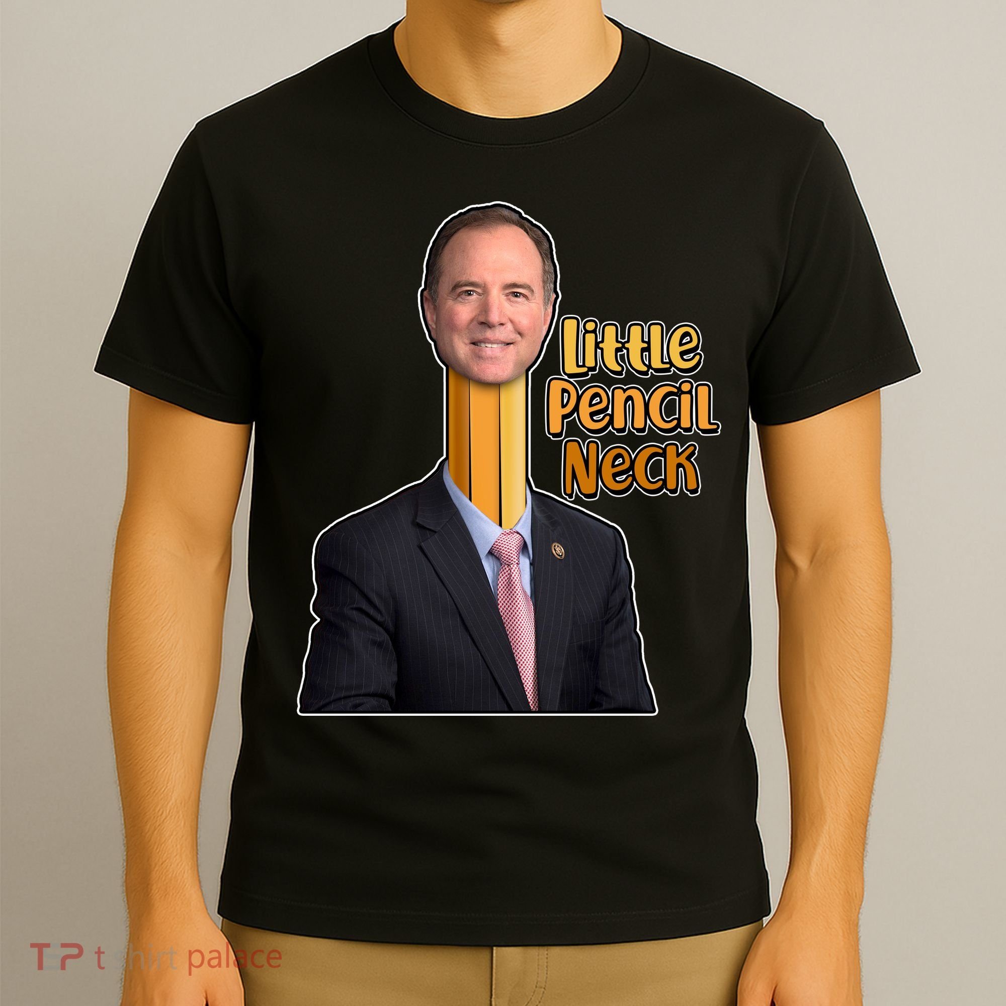 Adam Schiff Little Pencil Neck T-Shirt