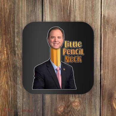 Adam Schiff Little Pencil Neck Coaster