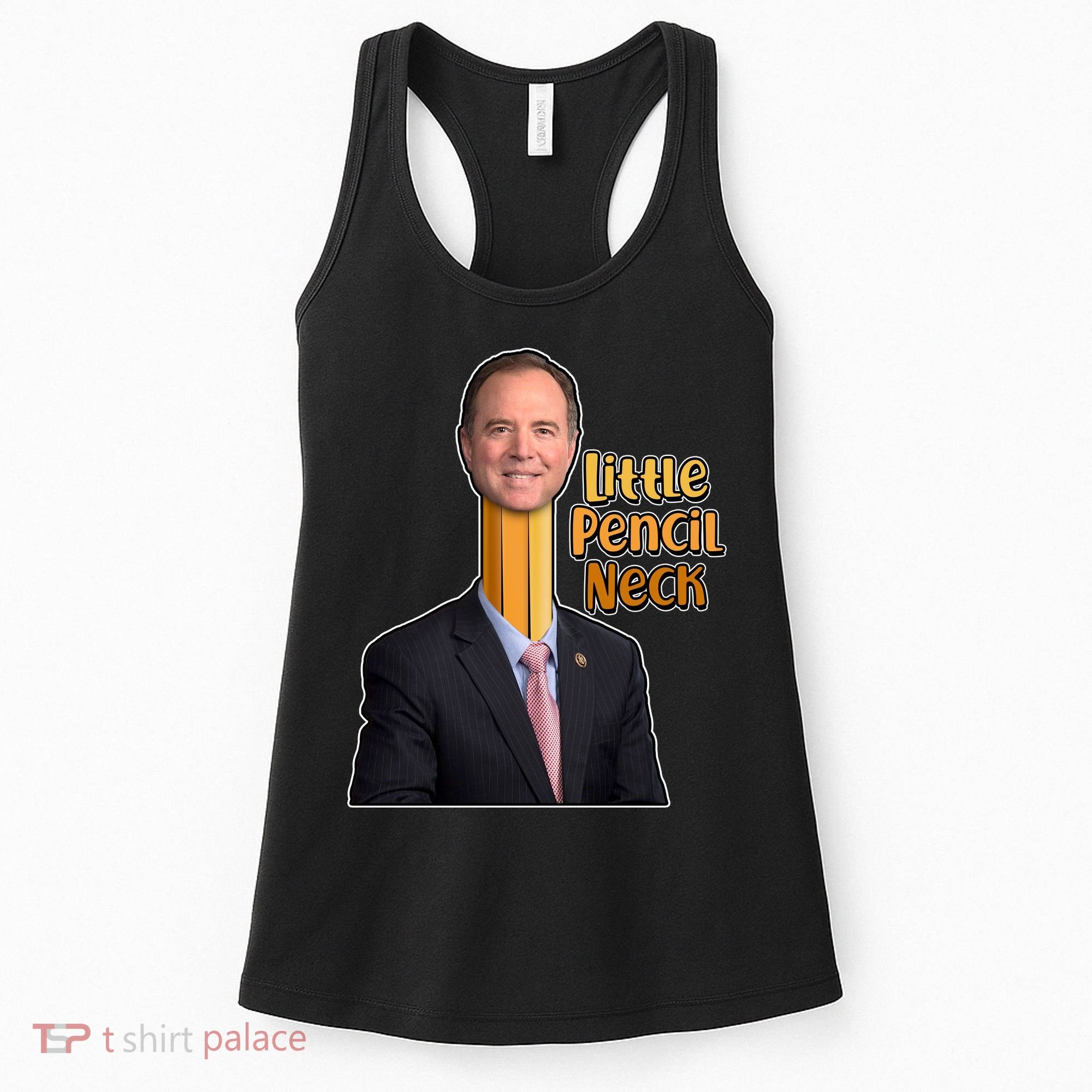 Adam Schiff Little Pencil Neck Women's Tank Top