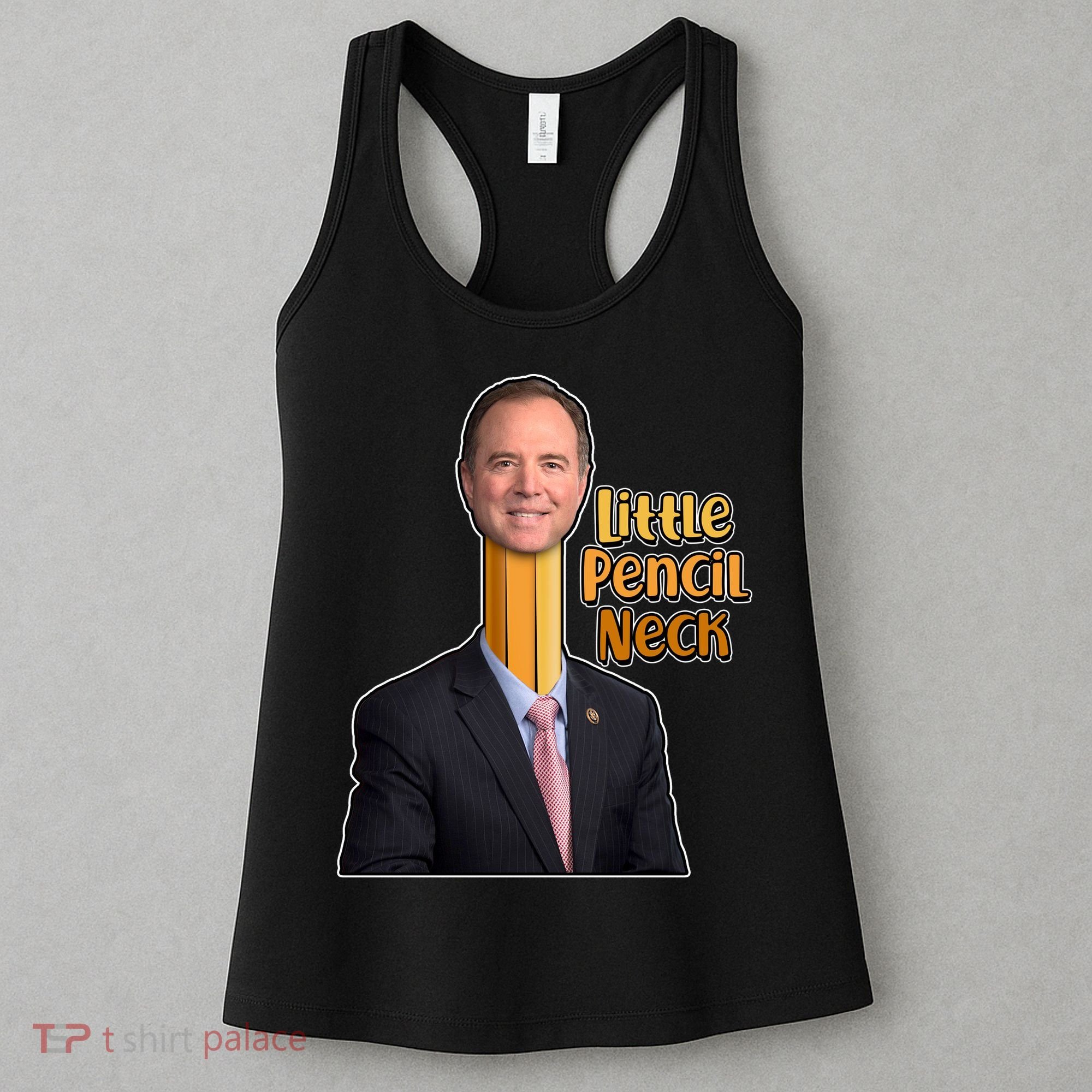 Adam Schiff Little Pencil Neck Women's Tank Top