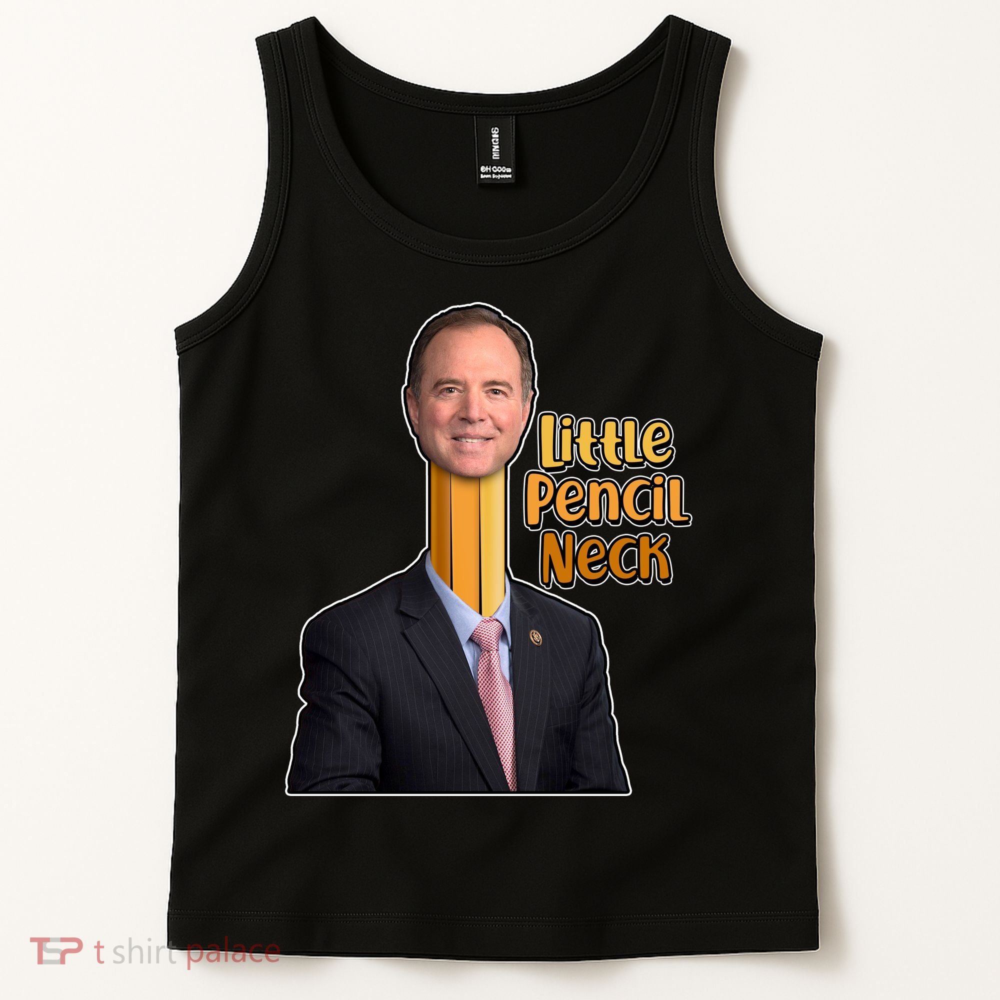 Adam Schiff Little Pencil Neck Tank Top