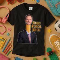 Adam Schiff Little Pencil Neck Kids T-Shirt thumb 3