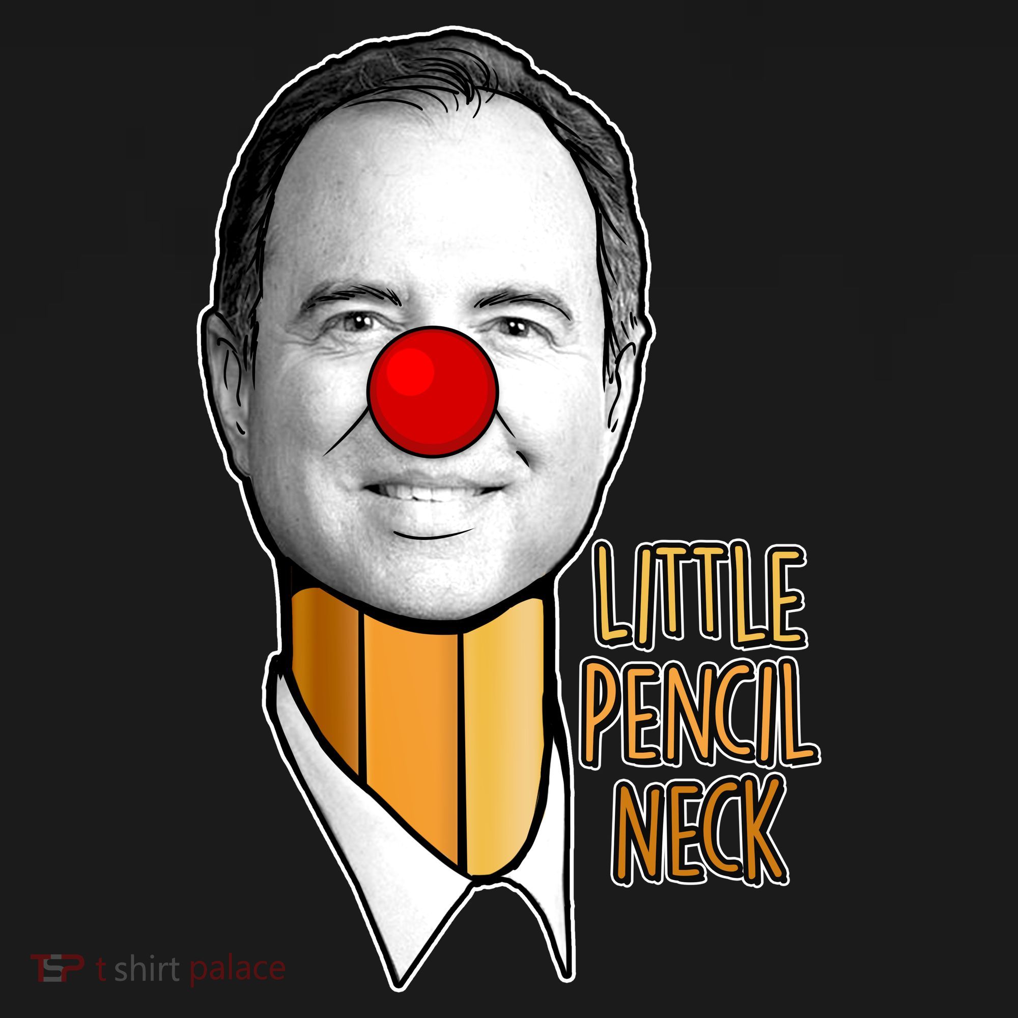 Adam Schiff Little Pencil Neck Funny Trump Coaster