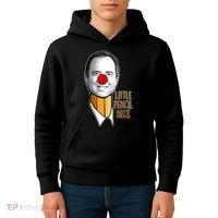 Adam Schiff Little Pencil Neck Funny Trump Kids Hoodie thumb 4