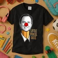 Adam Schiff Little Pencil Neck Funny Trump Kids T-Shirt thumb 3