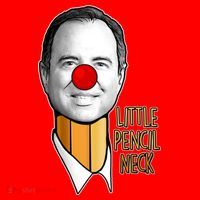 Adam Schiff Little Pencil Neck Funny Trump Santa Hat thumb 1