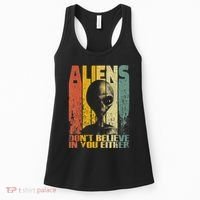Aliens Dont Believe In You Either Women's Tank Top thumb 0