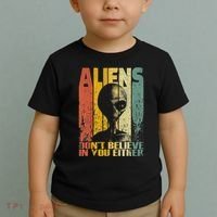 Aliens Dont Believe In You Either Toddler T-Shirt thumb 2