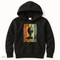 Aliens Dont Believe In You Either Kids Hoodie thumb 0