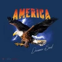 American Dreamer Bald Eagle In Action Doggie Tank thumb 4