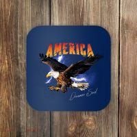 American Dreamer Bald Eagle In Action Coaster thumb 0
