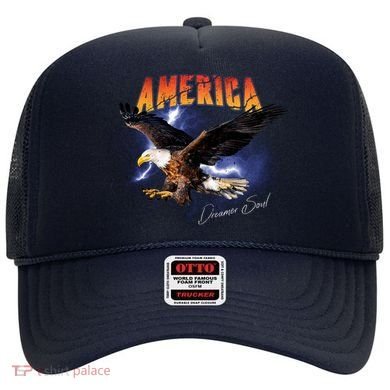 American Dreamer Bald Eagle In Action Hat