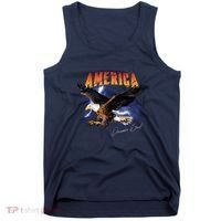 American Dreamer Bald Eagle In Action Tank Top thumb 0