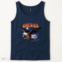 American Dreamer Bald Eagle In Action Tank Top thumb 2