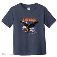 American Dreamer Bald Eagle In Action Toddler T-Shirt thumb 0