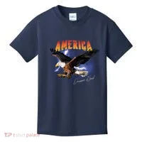 American Dreamer Bald Eagle In Action Kids T-Shirt thumb 0