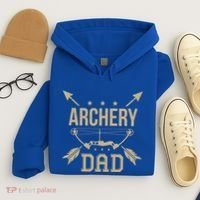 Archery Dad Bow Arrow Hunting Gift Shooting Race Hoodie thumb 4