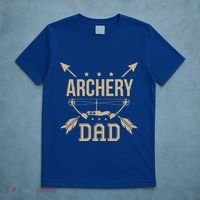 Archery Dad Bow Arrow Hunting Gift Shooting Race T-Shirt thumb 5