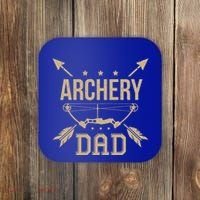 Archery Dad Bow Arrow Hunting Gift Shooting Race Coaster thumb 0