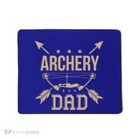 Archery Dad Bow Arrow Hunting Gift Shooting Race Mousepad thumb 0