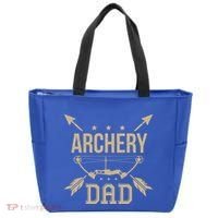Archery Dad Bow Arrow Hunting Gift Shooting Race Tote Bag thumb 0