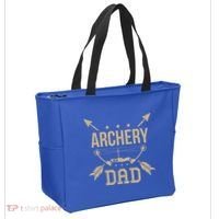 Archery Dad Bow Arrow Hunting Gift Shooting Race Tote Bag thumb 2