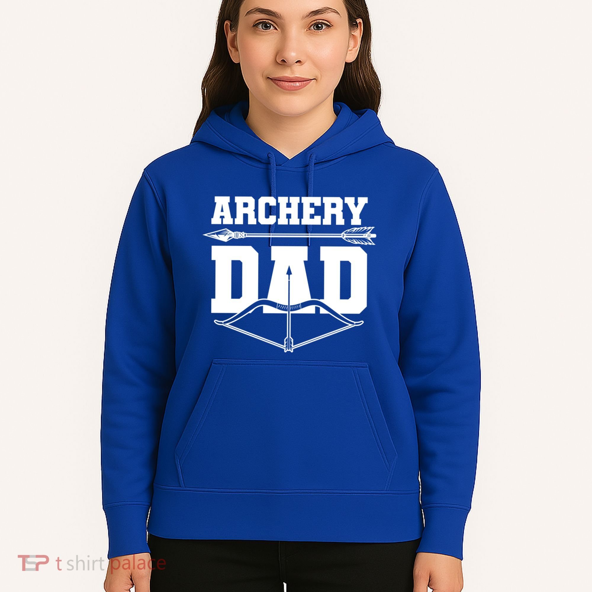 Archery Dad Bow And Arrow Father's Day Archer Great Gift Hoodie