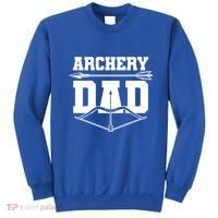 Archery Dad Bow And Arrow Father's Day Archer Great Gift Sweatshirt thumb 0