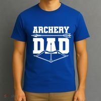Archery Dad Bow And Arrow Father's Day Archer Great Gift T-Shirt thumb 3
