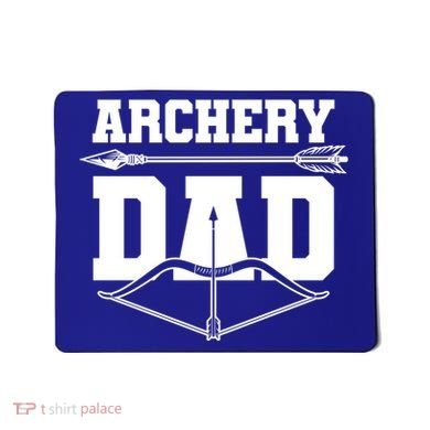 Archery Dad Bow And Arrow Father's Day Archer Great Gift Mousepad