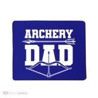 Archery Dad Bow And Arrow Father's Day Archer Great Gift Mousepad thumb 0