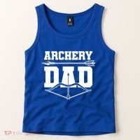 Archery Dad Bow And Arrow Father's Day Archer Great Gift Tank Top thumb 2
