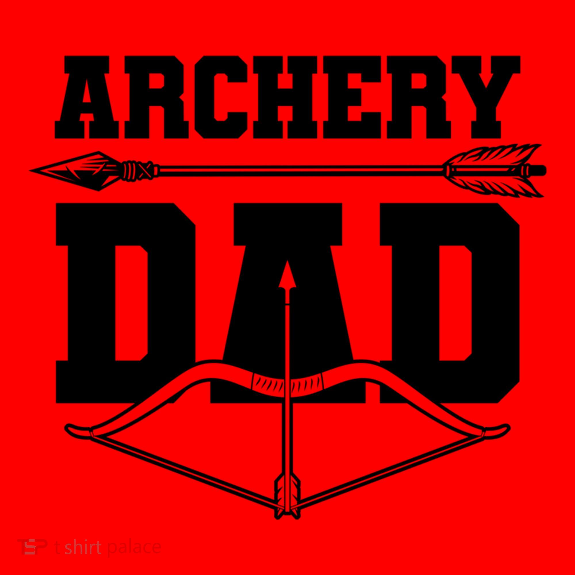 Archery Dad Bow And Arrow Father's Day Archer Great Gift Santa Hat