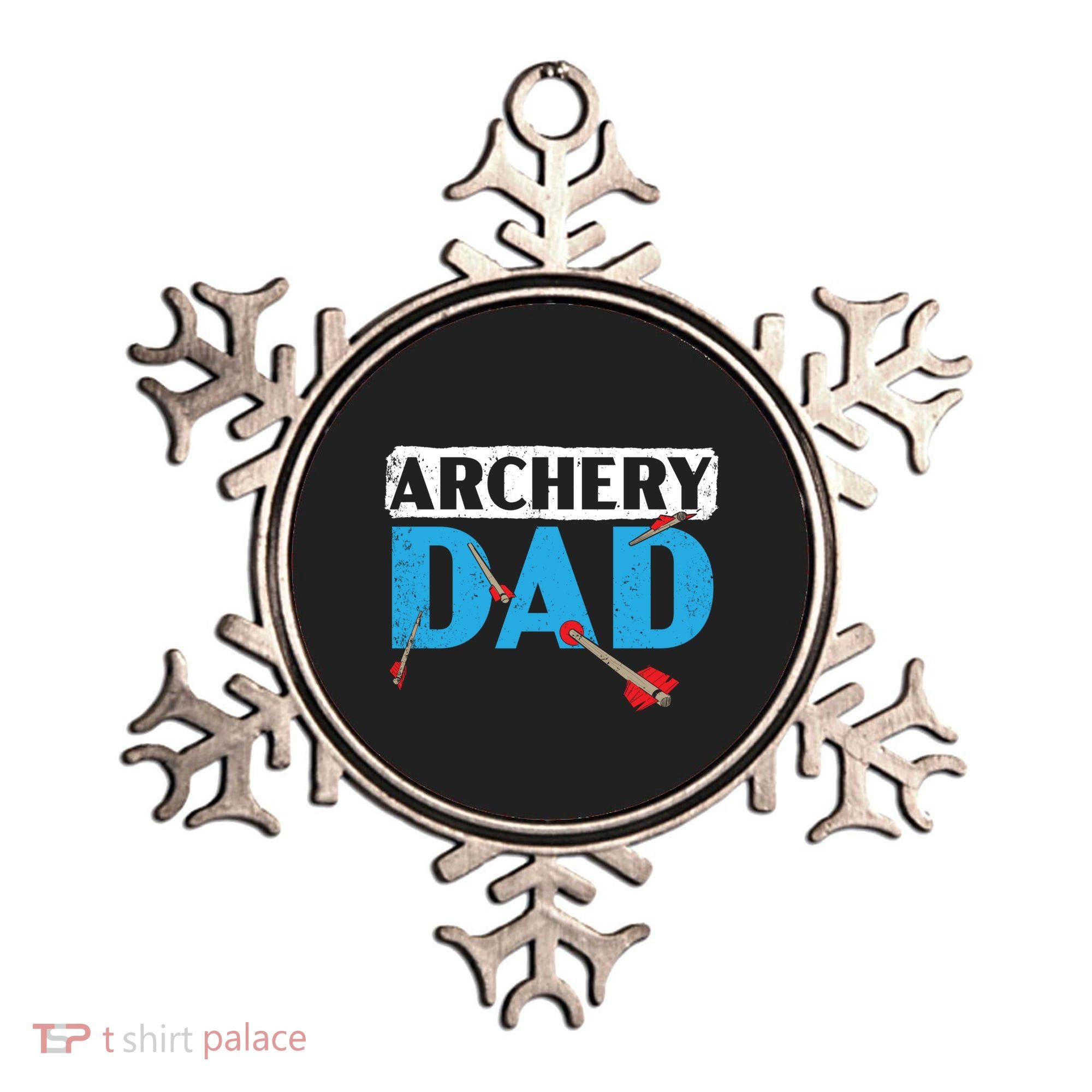 Archery Dad Bow Arrow Shooting Sport Archer Fathers Day Gift Ornament