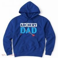 Archery Dad Bow Arrow Shooting Sport Archer Fathers Day Gift Hoodie thumb 0