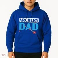 Archery Dad Bow Arrow Shooting Sport Archer Fathers Day Gift Hoodie thumb 2