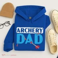 Archery Dad Bow Arrow Shooting Sport Archer Fathers Day Gift Hoodie thumb 4