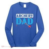 Archery Dad Bow Arrow Shooting Sport Archer Fathers Day Gift Long Sleeve Shirt thumb 0