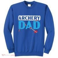 Archery Dad Bow Arrow Shooting Sport Archer Fathers Day Gift Sweatshirt thumb 0