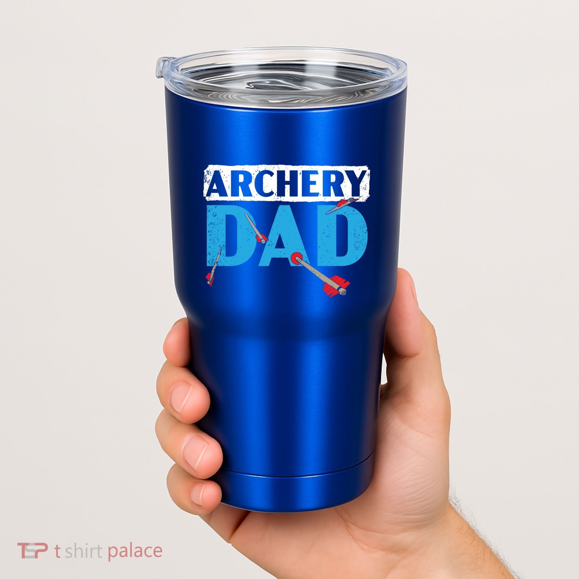 Archery Dad Bow Arrow Shooting Sport Archer Fathers Day Gift Tumbler