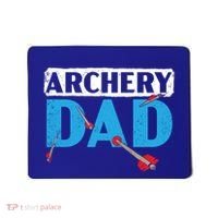 Archery Dad Bow Arrow Shooting Sport Archer Fathers Day Gift Mousepad thumb 0