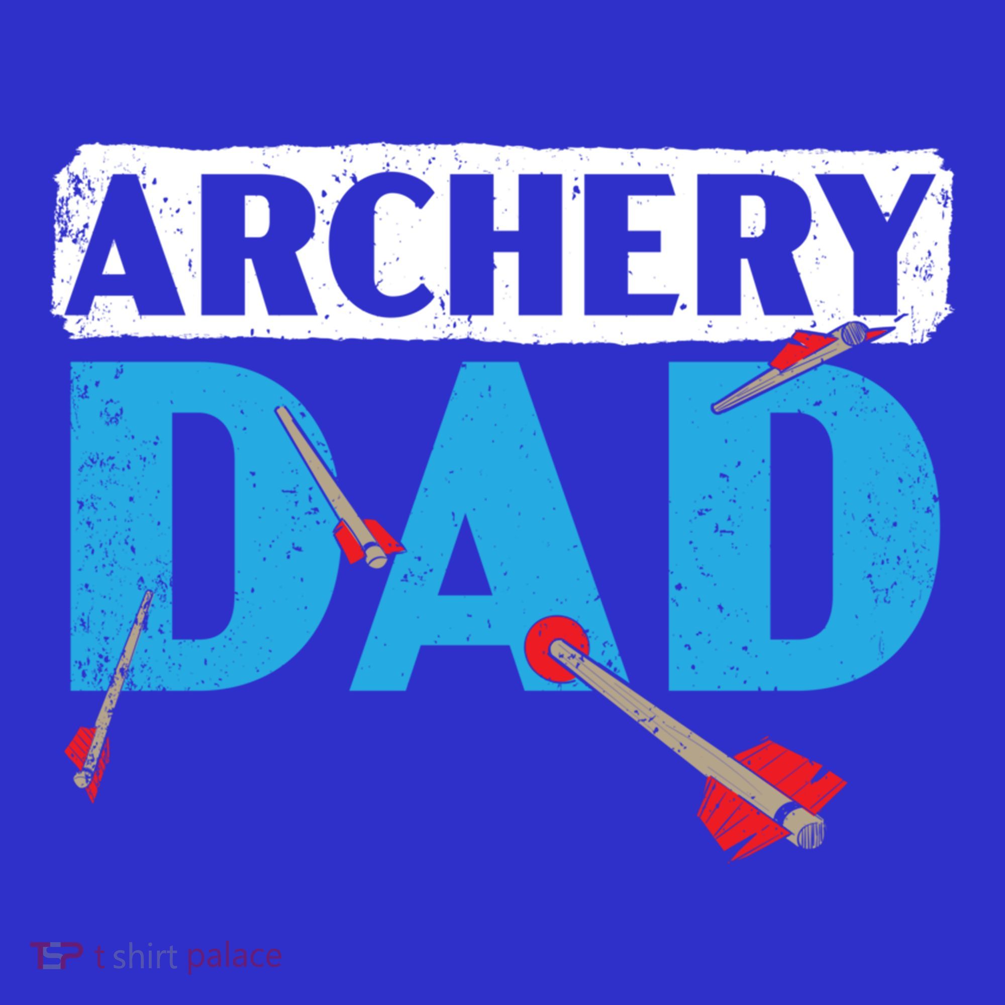 Archery Dad Bow Arrow Shooting Sport Archer Fathers Day Gift Mousepad
